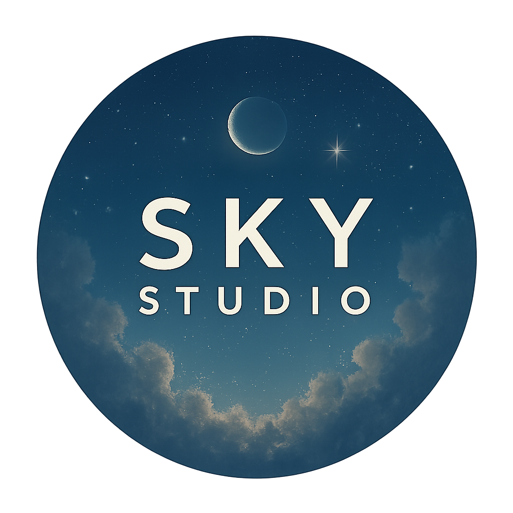 Sky Studio homepage icon depicting a house symbol